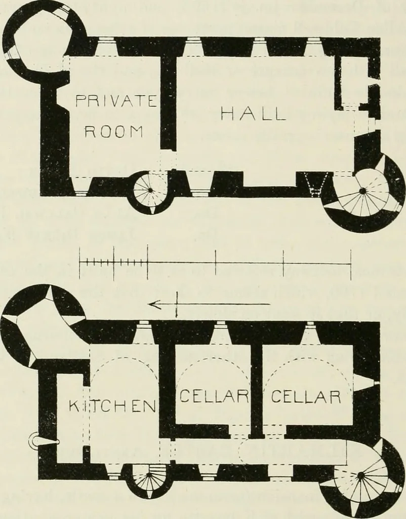 An illustration from The castellated and domestic architecture of Scotland, from the twelfth to the eighteenth century, 1887, leaf 49