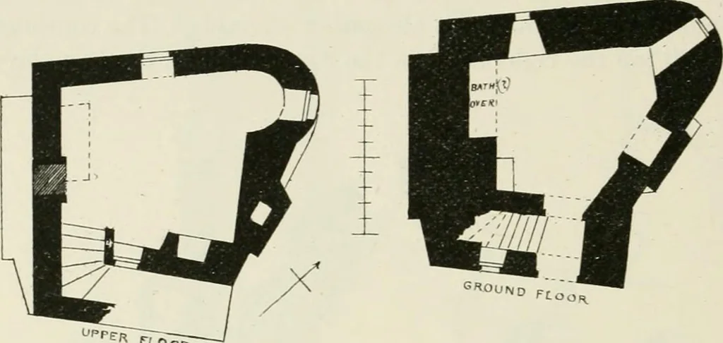 An illustration from The castellated and domestic architecture of Scotland, from the twelfth to the eighteenth century, 1887, leaf 493