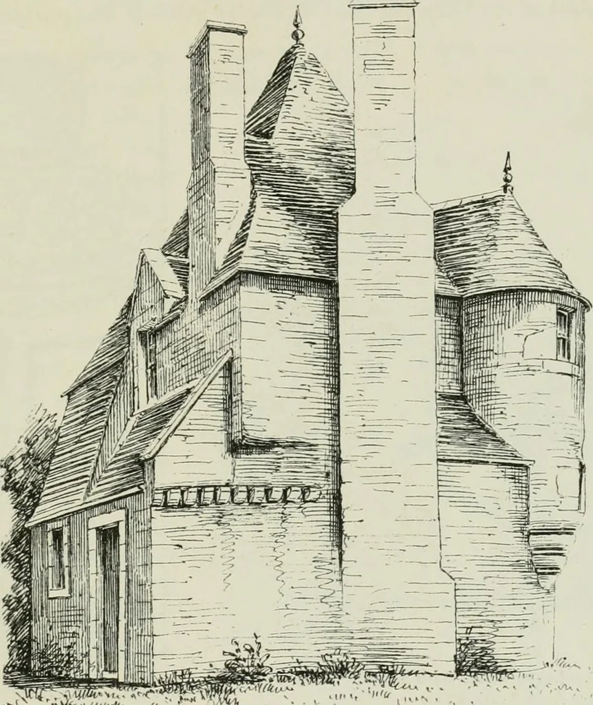 An illustration from The castellated and domestic architecture of Scotland, from the twelfth to the eighteenth century, 1887, leaf 494