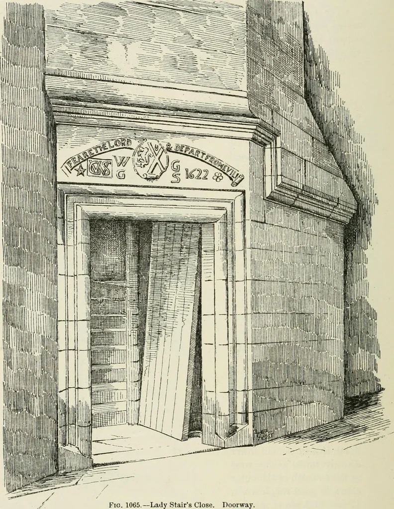 An illustration from The castellated and domestic architecture of Scotland, from the twelfth to the eighteenth century, 1887, leaf 497