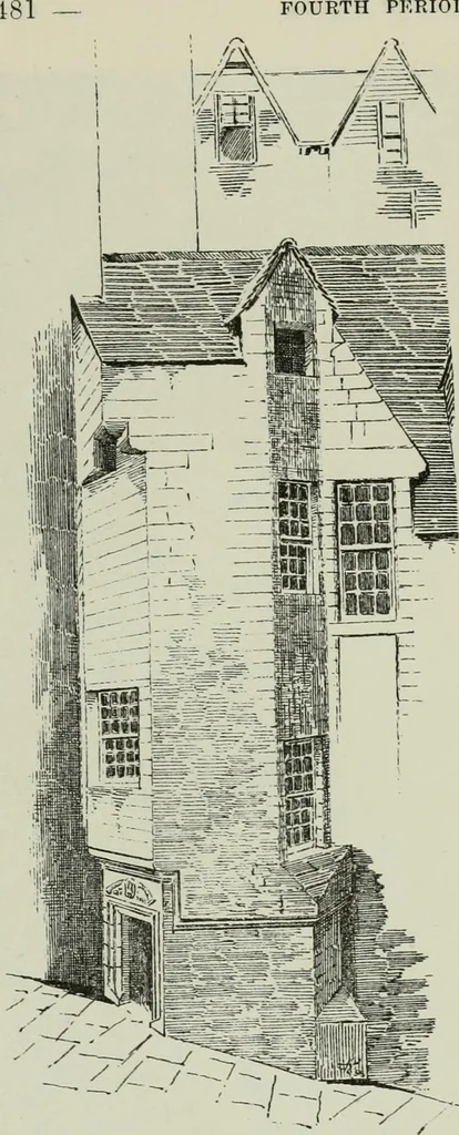 An illustration from The castellated and domestic architecture of Scotland, from the twelfth to the eighteenth century, 1887, leaf 498