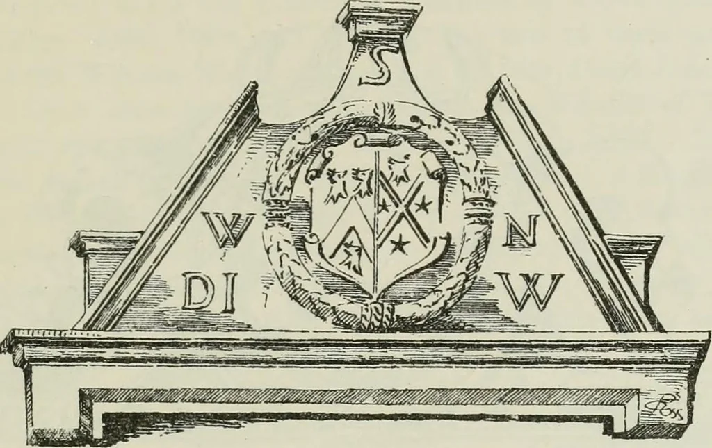 An illustration from The castellated and domestic architecture of Scotland, from the twelfth to the eighteenth century, 1887, leaf 500