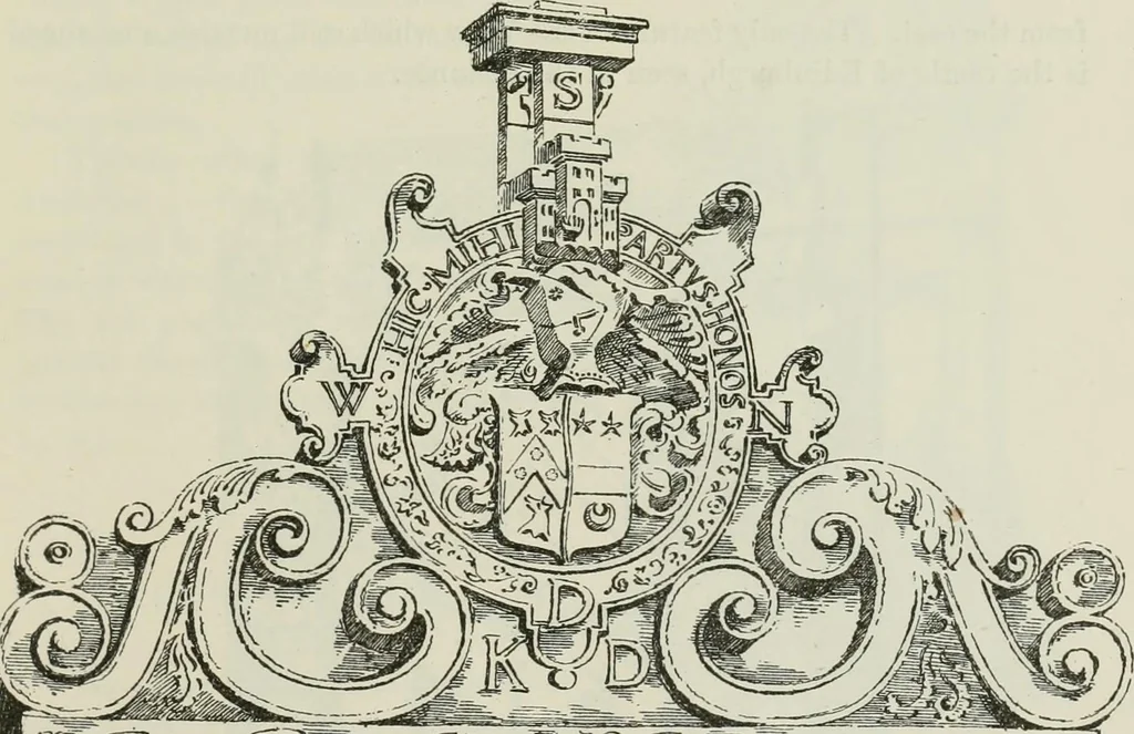 An illustration from The castellated and domestic architecture of Scotland, from the twelfth to the eighteenth century, 1887, leaf 500