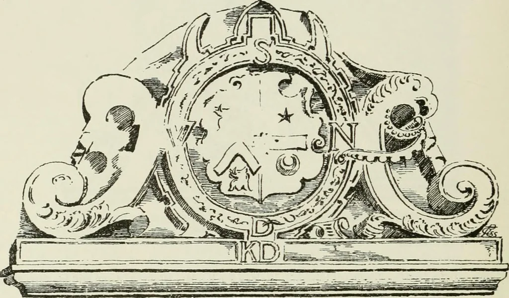 An illustration from The castellated and domestic architecture of Scotland, from the twelfth to the eighteenth century, 1887, leaf 501