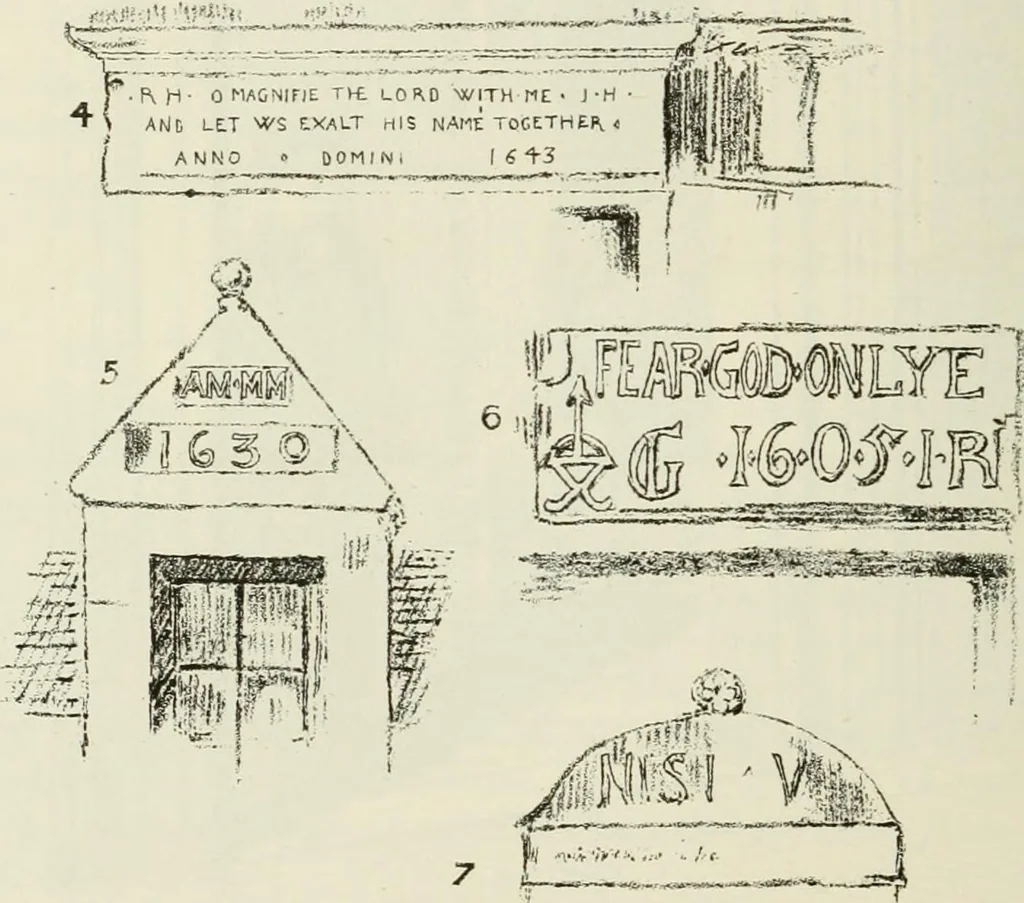 An illustration from The castellated and domestic architecture of Scotland, from the twelfth to the eighteenth century, 1887, leaf 505
