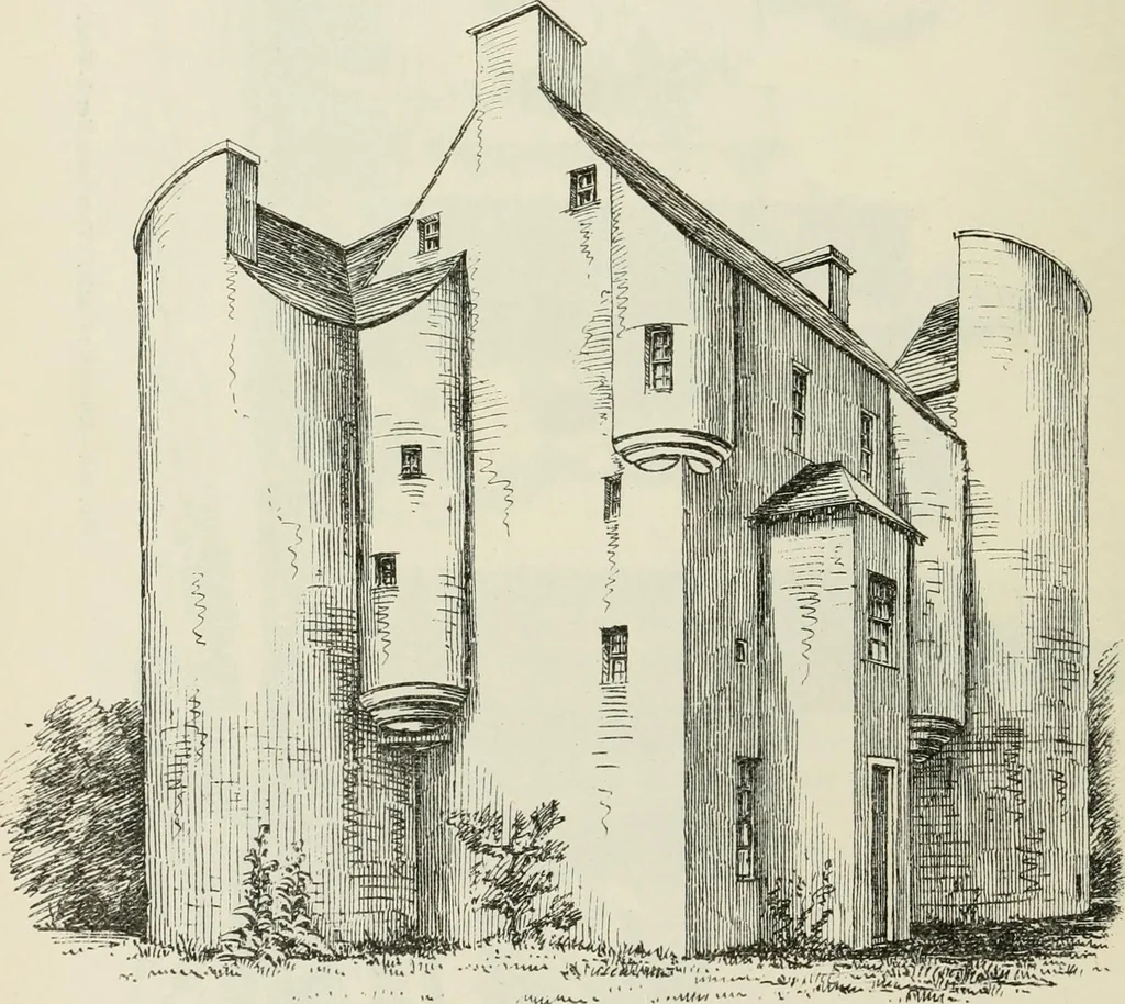 An illustration from The castellated and domestic architecture of Scotland, from the twelfth to the eighteenth century, 1887, leaf 51