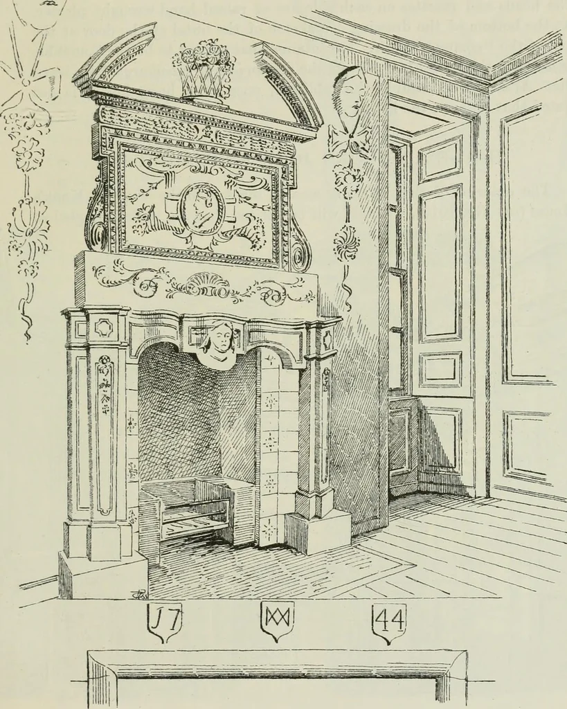 An illustration from The castellated and domestic architecture of Scotland, from the twelfth to the eighteenth century, 1887, leaf 512