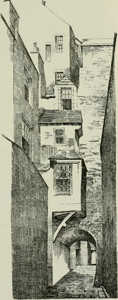 An illustration from The castellated and domestic architecture of Scotland, from the twelfth to the eighteenth century, 1887, leaf 514