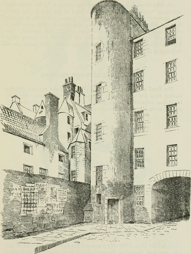 An illustration from The castellated and domestic architecture of Scotland, from the twelfth to the eighteenth century, 1887, leaf 516