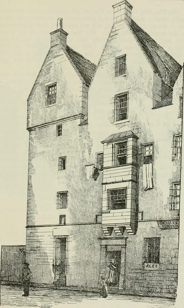 An illustration from The castellated and domestic architecture of Scotland, from the twelfth to the eighteenth century, 1887, leaf 520
