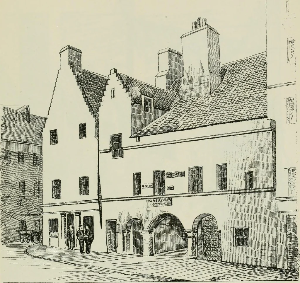 An illustration from The castellated and domestic architecture of Scotland, from the twelfth to the eighteenth century, 1887, leaf 522
