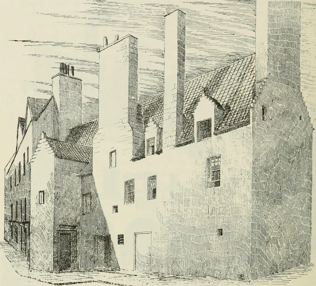 An illustration from The castellated and domestic architecture of Scotland, from the twelfth to the eighteenth century, 1887, leaf 523