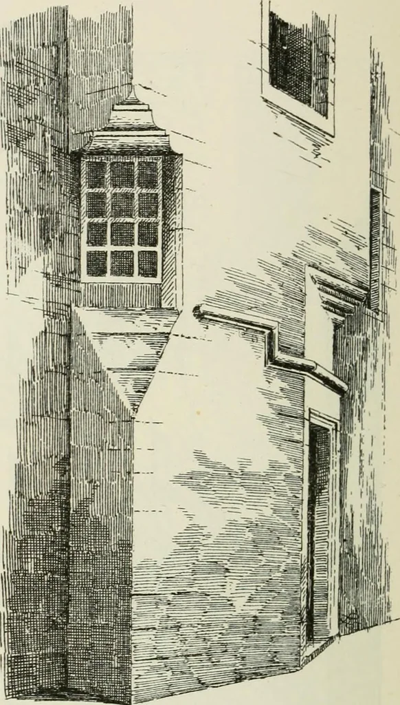 An illustration from The castellated and domestic architecture of Scotland, from the twelfth to the eighteenth century, 1887, leaf 525