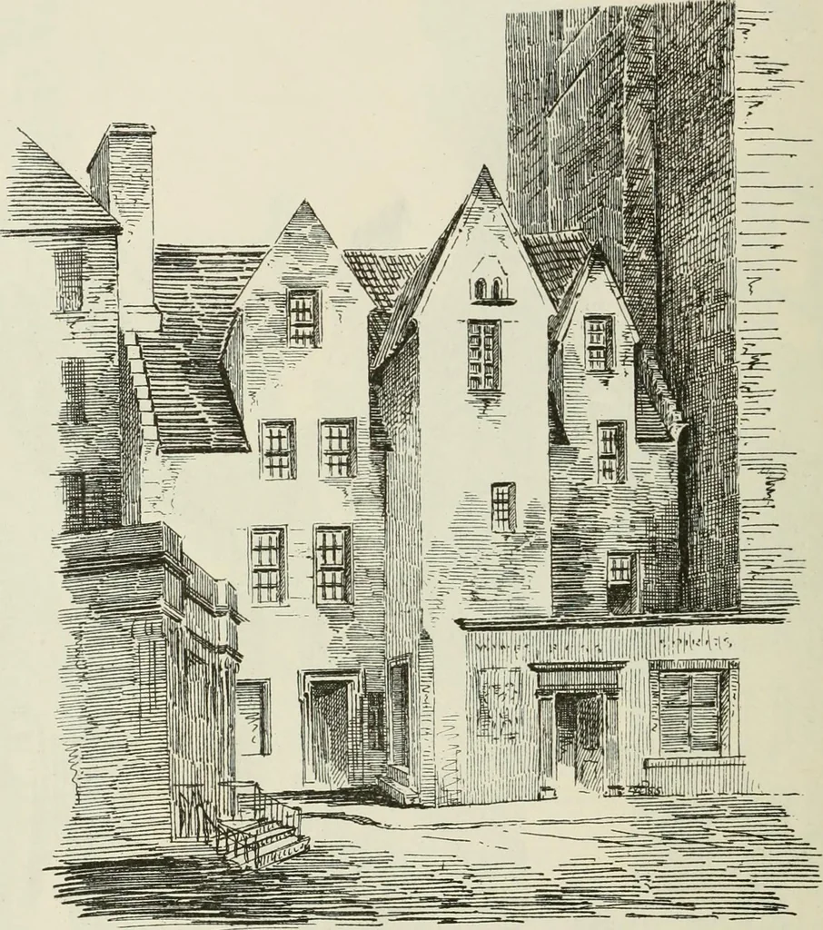 An illustration from The castellated and domestic architecture of Scotland, from the twelfth to the eighteenth century, 1887, leaf 527