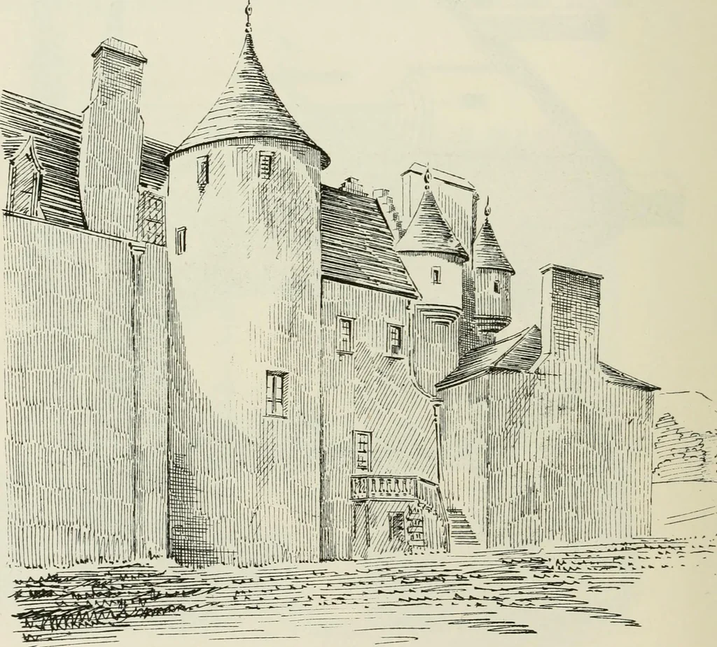 An illustration from The castellated and domestic architecture of Scotland, from the twelfth to the eighteenth century, 1887, leaf 53
