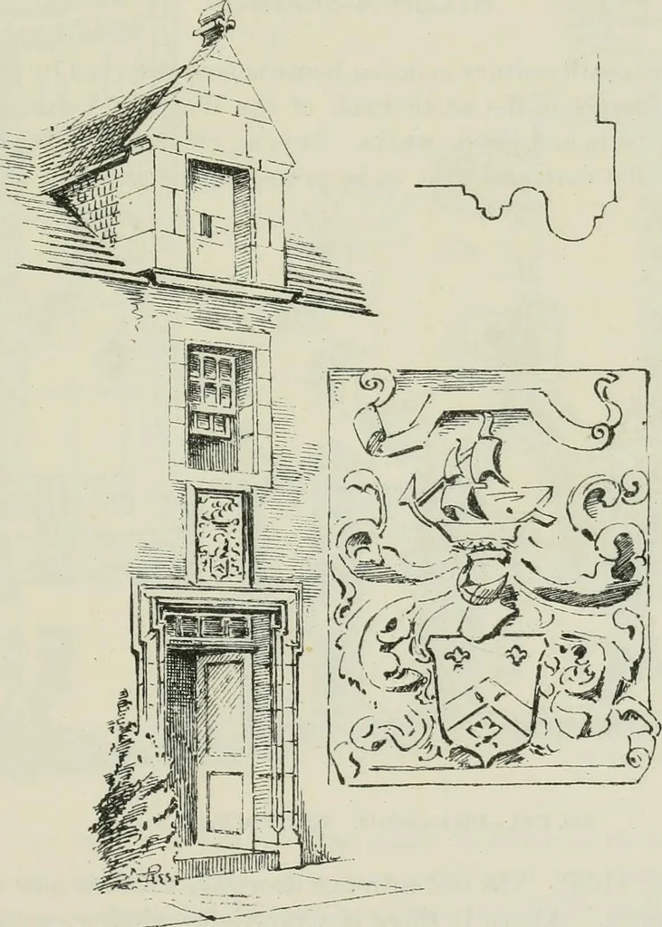 An illustration from The castellated and domestic architecture of Scotland, from the twelfth to the eighteenth century, 1887, leaf 530