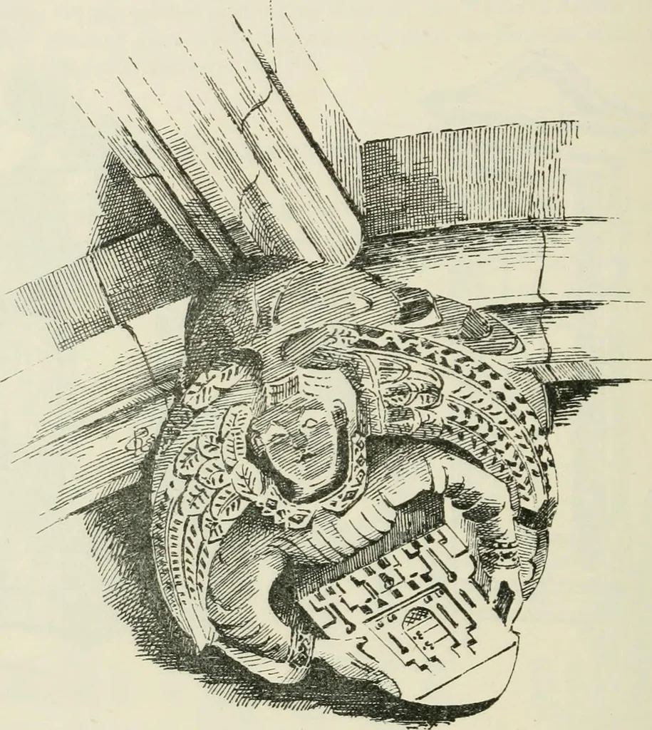 An illustration from The castellated and domestic architecture of Scotland, from the twelfth to the eighteenth century, 1887, leaf 533