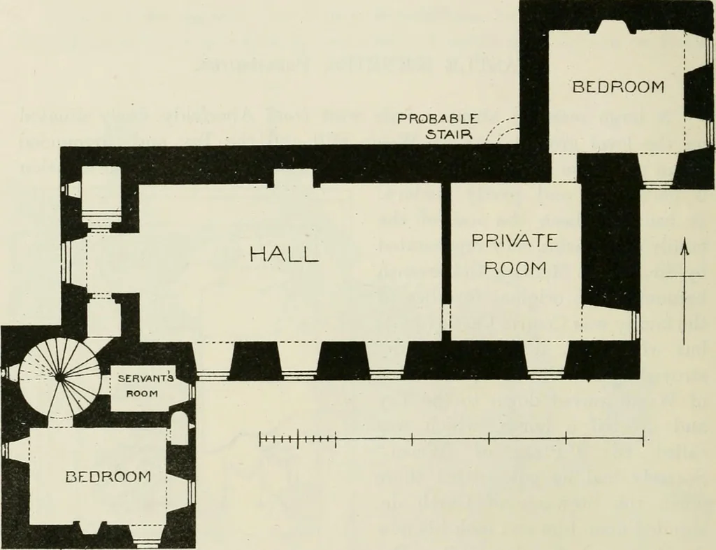 An illustration from The castellated and domestic architecture of Scotland, from the twelfth to the eighteenth century, 1887, leaf 55