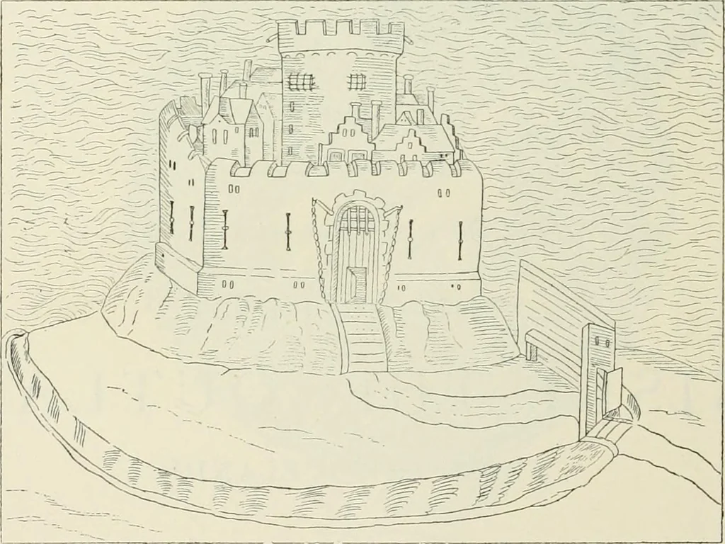 An illustration from The castellated and domestic architecture of Scotland, from the twelfth to the eighteenth century, 1887, leaf 555