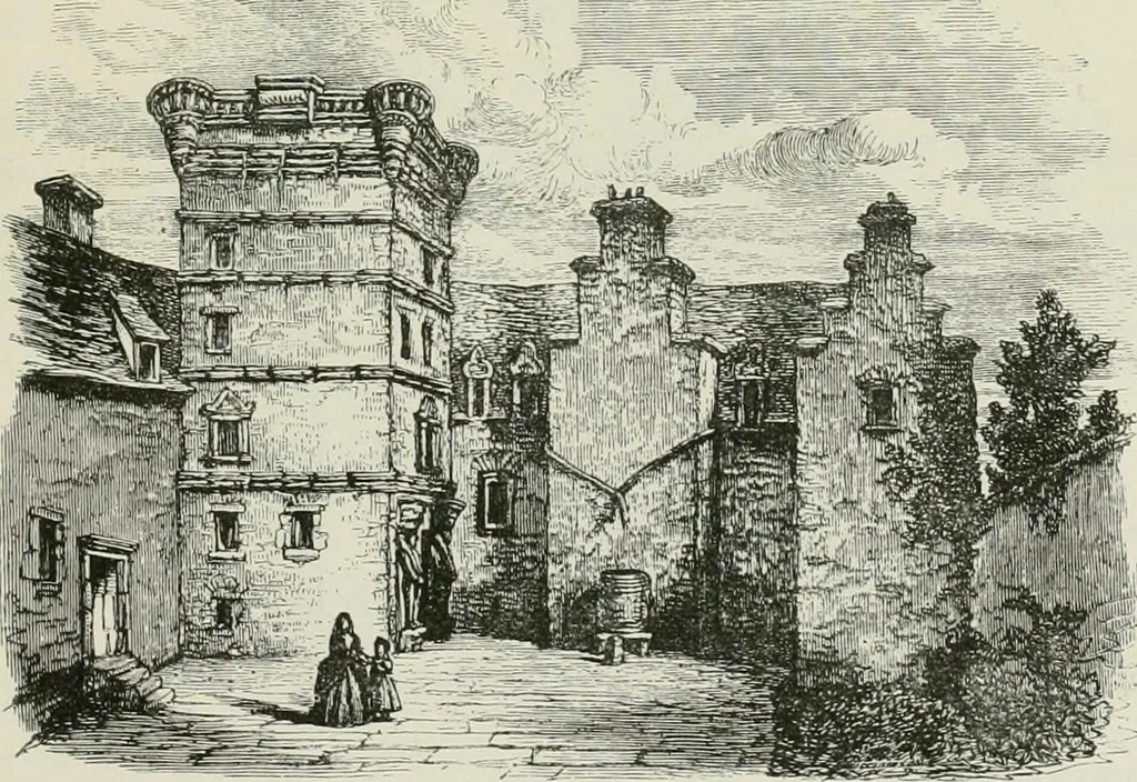 An illustration from The castellated and domestic architecture of Scotland, from the twelfth to the eighteenth century, 1887, leaf 558