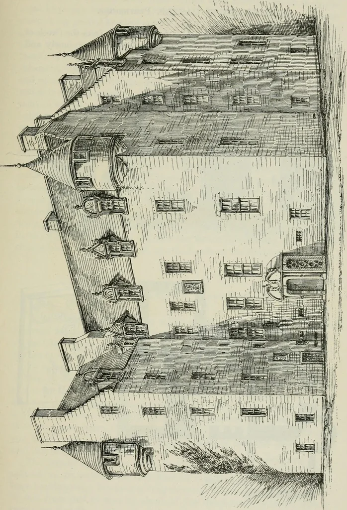 An illustration from The castellated and domestic architecture of Scotland, from the twelfth to the eighteenth century, 1887, leaf 56