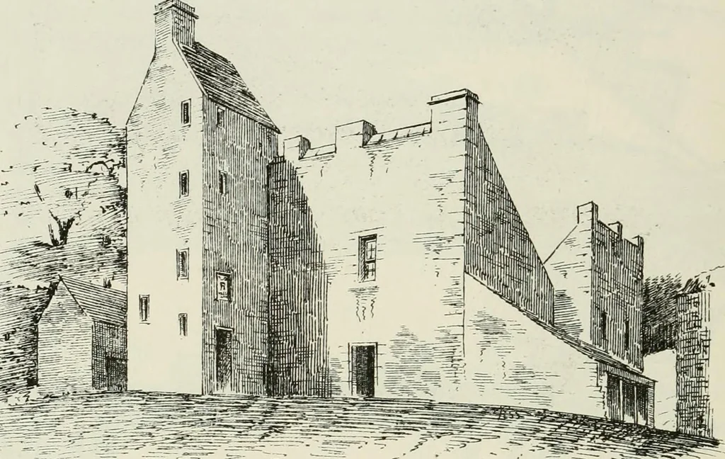 An illustration from The castellated and domestic architecture of Scotland, from the twelfth to the eighteenth century, 1887, leaf 57