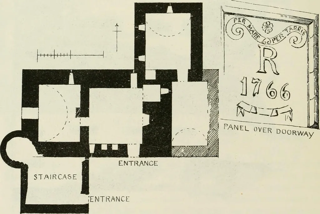 An illustration from The castellated and domestic architecture of Scotland, from the twelfth to the eighteenth century, 1887, leaf 57