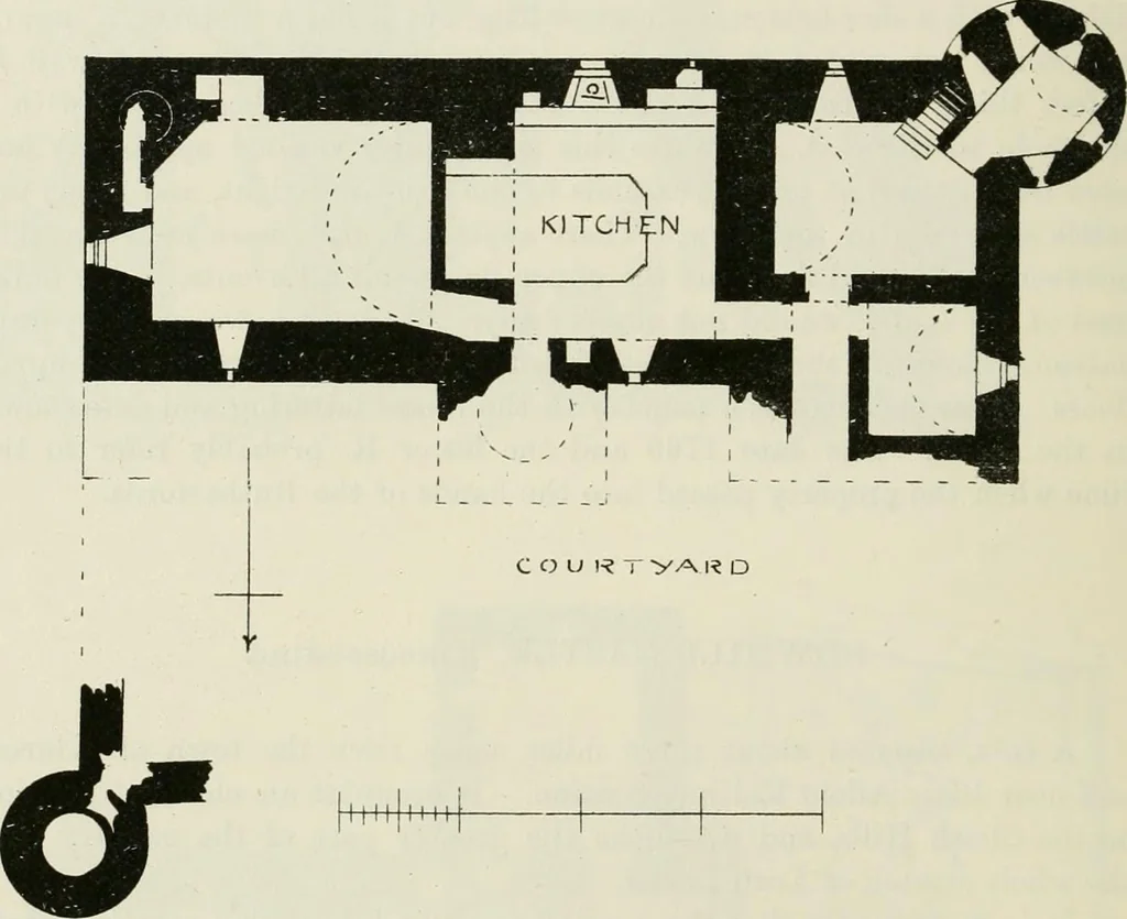 An illustration from The castellated and domestic architecture of Scotland, from the twelfth to the eighteenth century, 1887, leaf 59