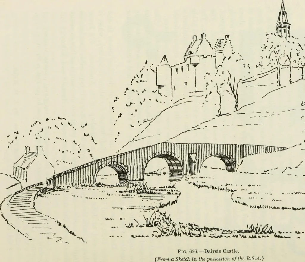 An illustration from The castellated and domestic architecture of Scotland, from the twelfth to the eighteenth century, 1887, leaf 61