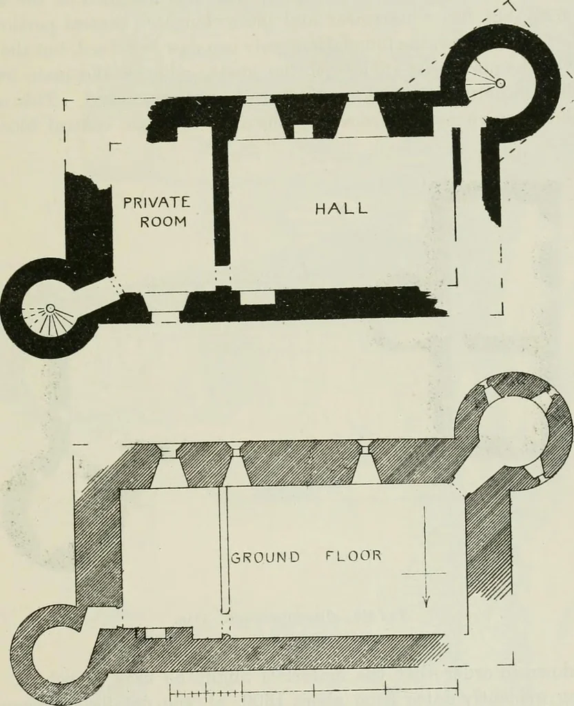 An illustration from The castellated and domestic architecture of Scotland, from the twelfth to the eighteenth century, 1887, leaf 62