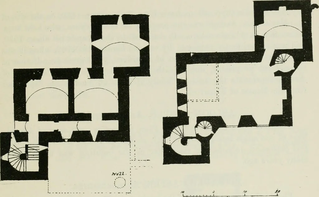 An illustration from The castellated and domestic architecture of Scotland, from the twelfth to the eighteenth century, 1887, leaf 76