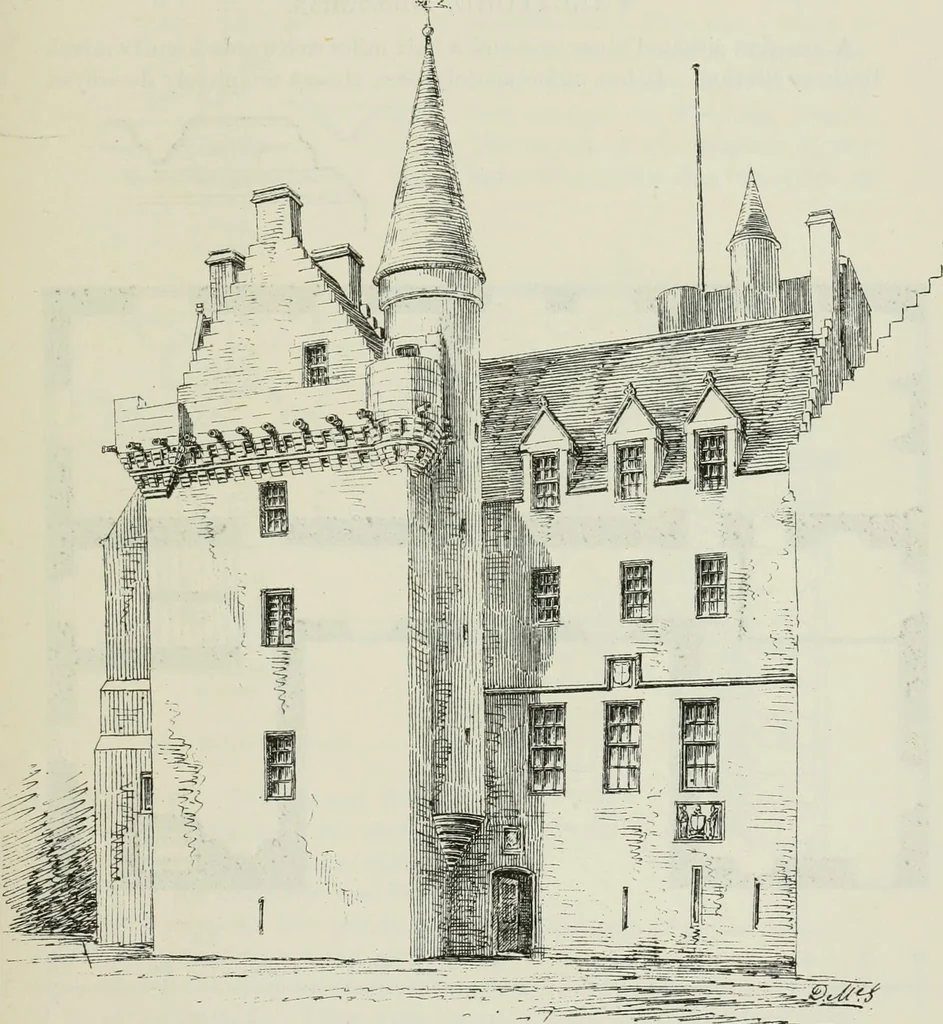 An illustration from The castellated and domestic architecture of Scotland, from the twelfth to the eighteenth century, 1887, leaf 80