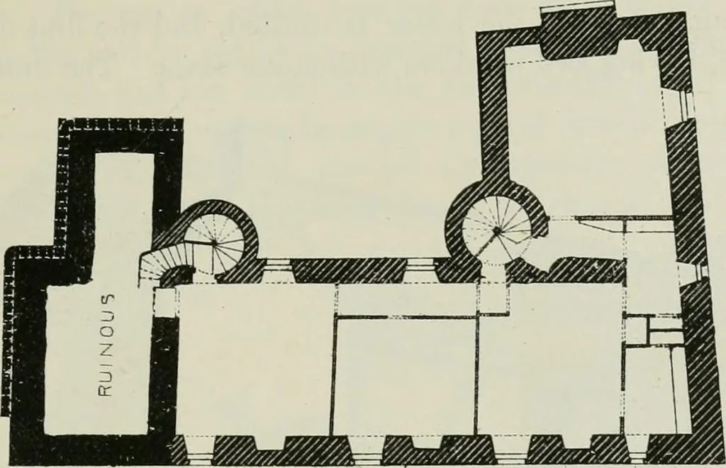 An illustration from The castellated and domestic architecture of Scotland, from the twelfth to the eighteenth century, 1887, leaf 86