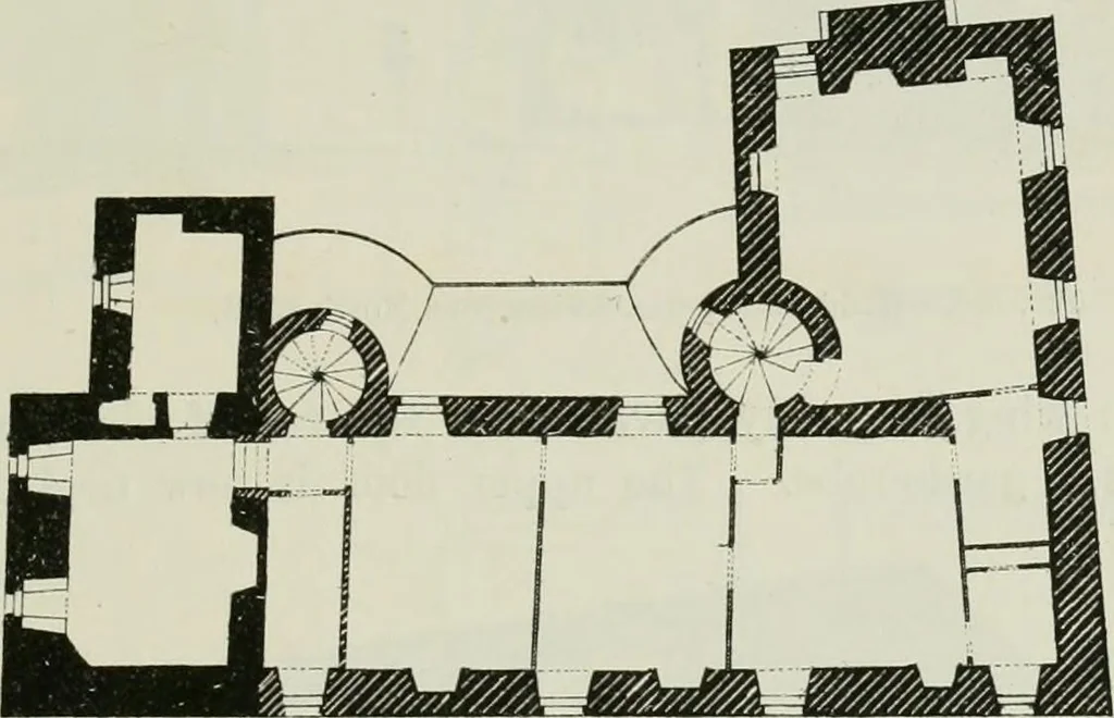 An illustration from The castellated and domestic architecture of Scotland, from the twelfth to the eighteenth century, 1887, leaf 86