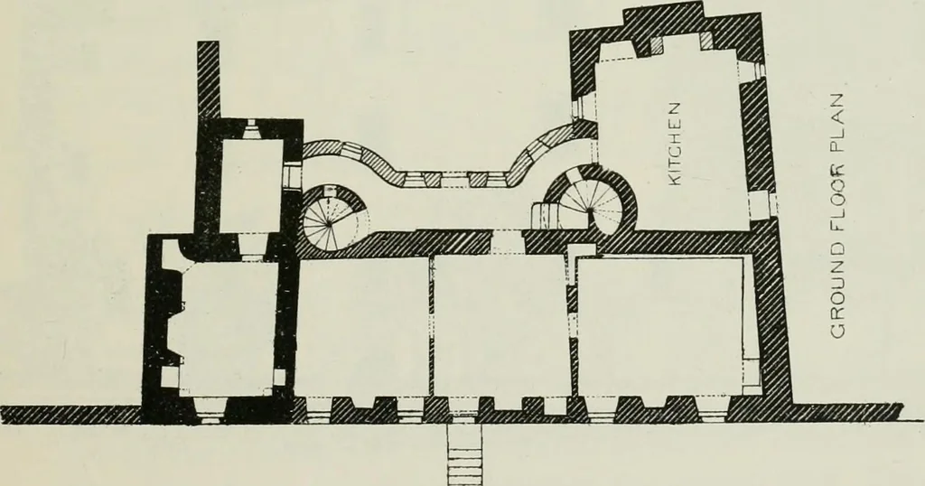 An illustration from The castellated and domestic architecture of Scotland, from the twelfth to the eighteenth century, 1887, leaf 86