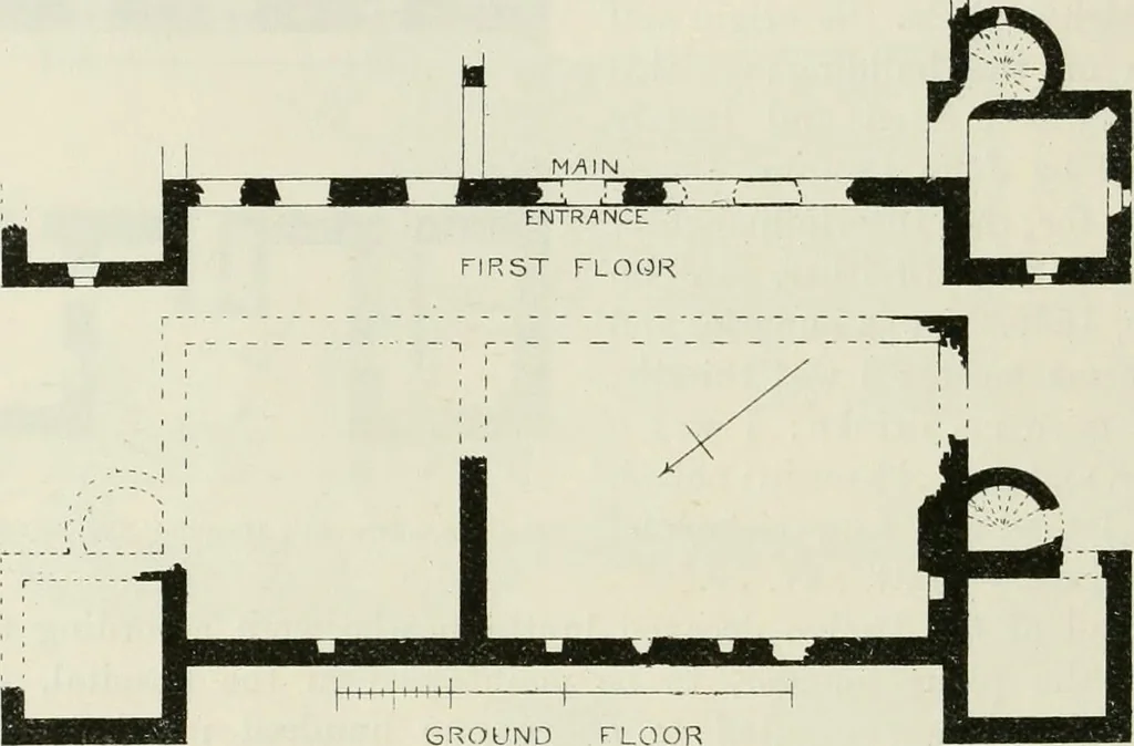 An illustration from The castellated and domestic architecture of Scotland, from the twelfth to the eighteenth century, 1887, leaf 95