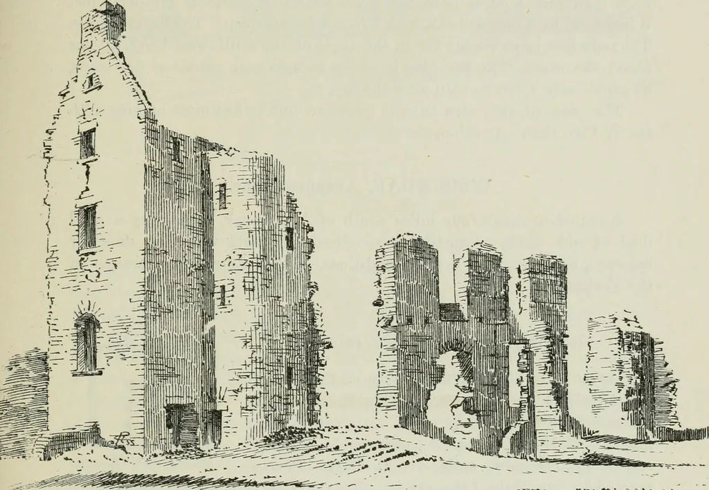 An illustration from The castellated and domestic architecture of Scotland, from the twelfth to the eighteenth century, 1887, leaf 96