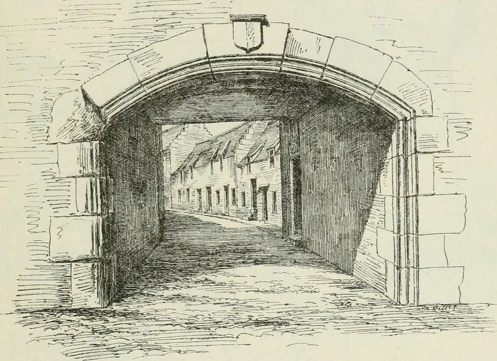 An illustration from The castellated and domestic architecture of Scotland, from the twelfth to the eighteenth century, 1887, leaf 104