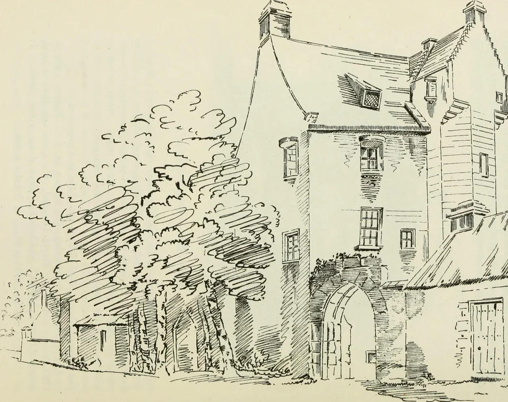 An illustration from The castellated and domestic architecture of Scotland, from the twelfth to the eighteenth century, 1887, leaf 105