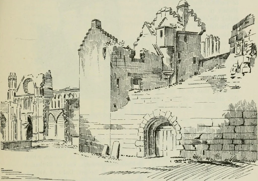 An illustration from The castellated and domestic architecture of Scotland, from the twelfth to the eighteenth century, 1887, leaf 106