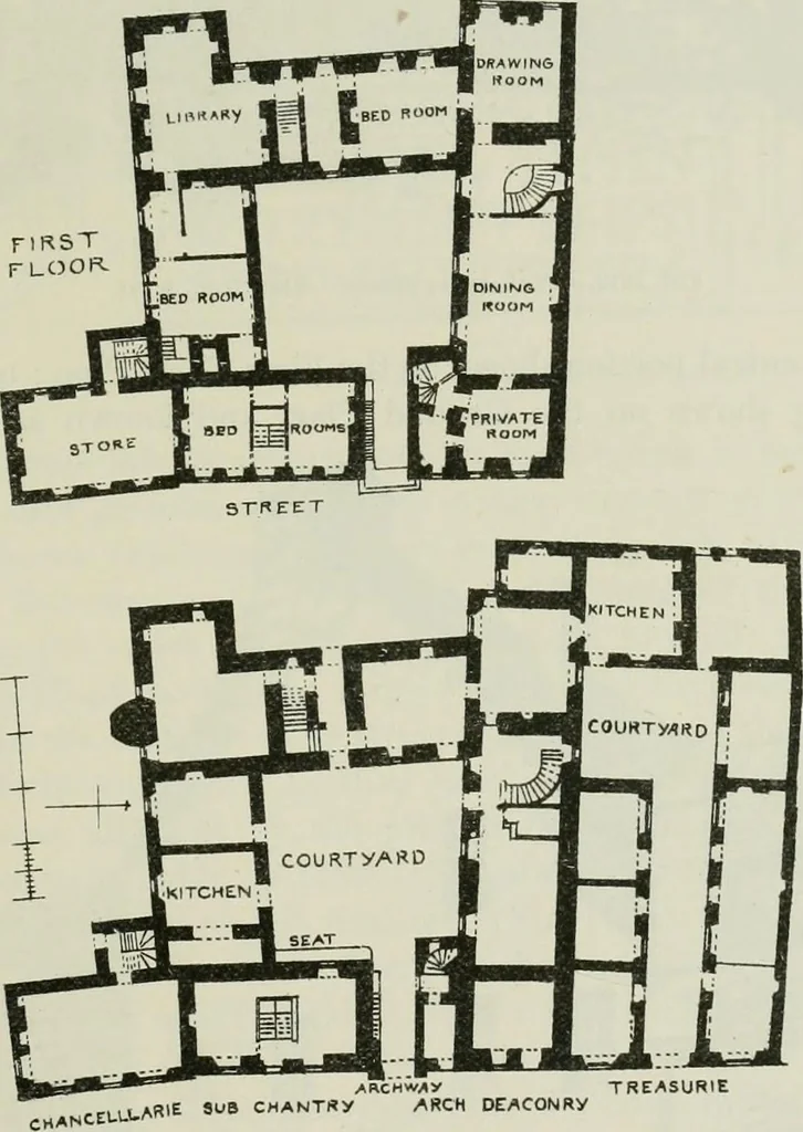 An illustration from The castellated and domestic architecture of Scotland, from the twelfth to the eighteenth century, 1887, leaf 108