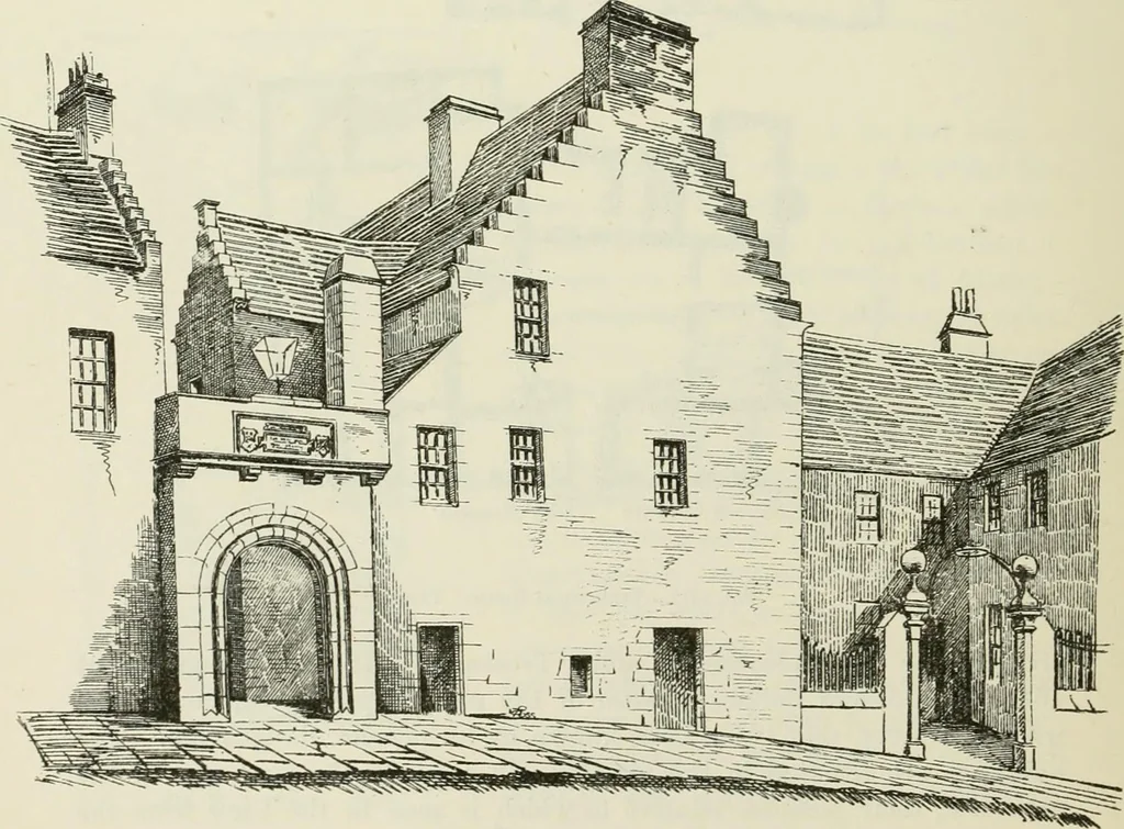 An illustration from The castellated and domestic architecture of Scotland, from the twelfth to the eighteenth century, 1887, leaf 109