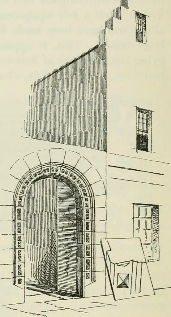 An illustration from The castellated and domestic architecture of Scotland, from the twelfth to the eighteenth century, 1887, leaf 111