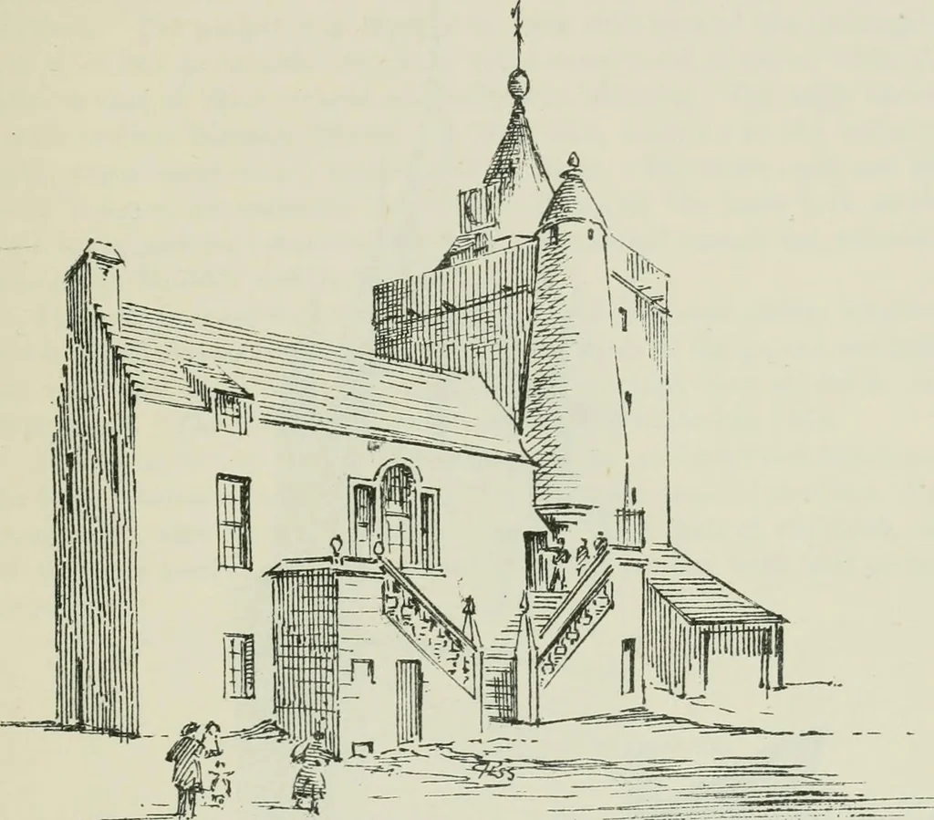 An illustration from The castellated and domestic architecture of Scotland, from the twelfth to the eighteenth century, 1887, leaf 114