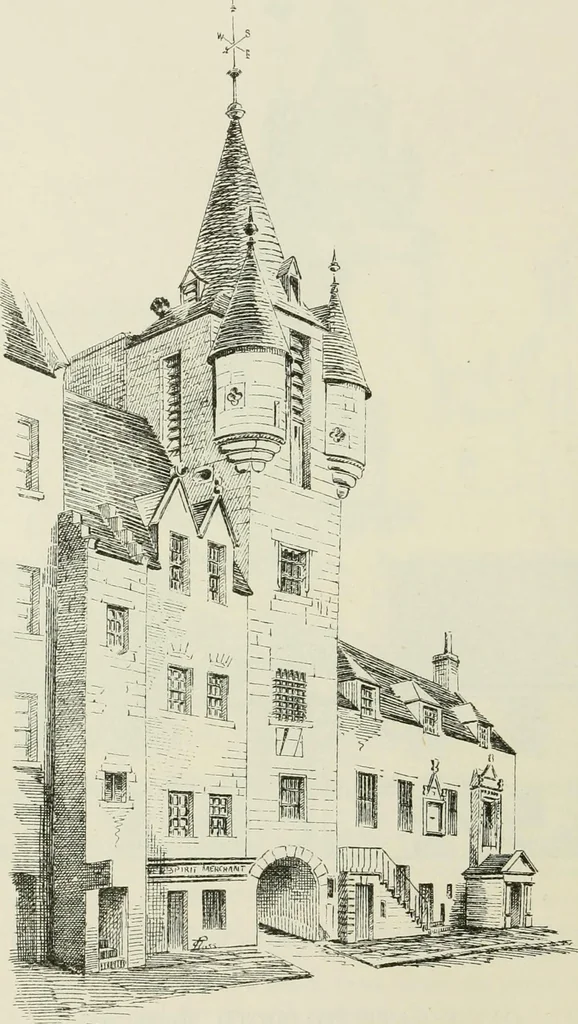 An illustration from The castellated and domestic architecture of Scotland, from the twelfth to the eighteenth century, 1887, leaf 119
