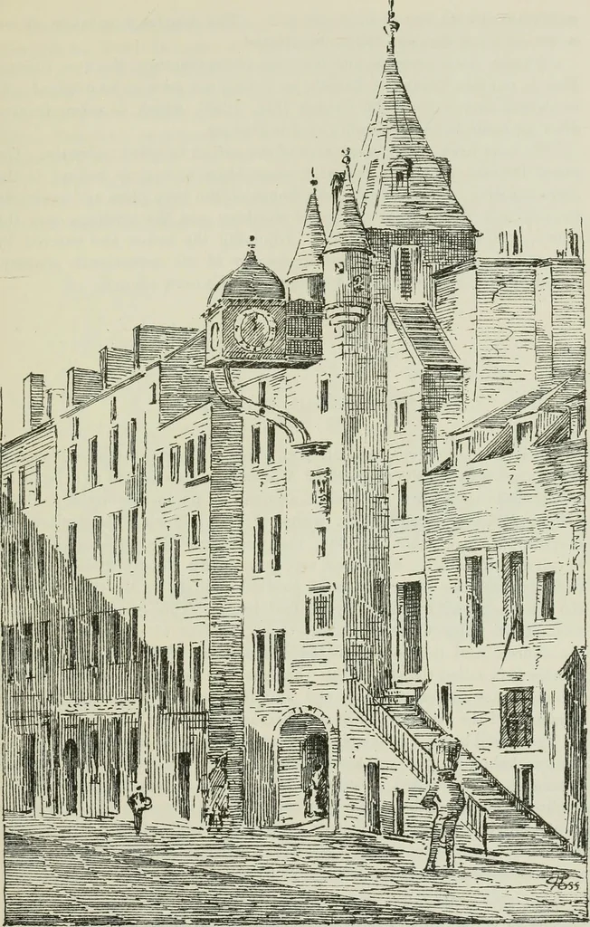 An illustration from The castellated and domestic architecture of Scotland, from the twelfth to the eighteenth century, 1887, leaf 120