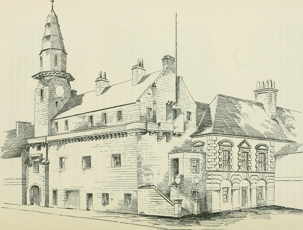 An illustration from The castellated and domestic architecture of Scotland, from the twelfth to the eighteenth century, 1887, leaf 125