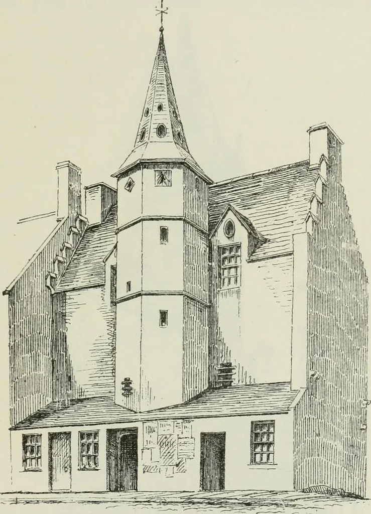 An illustration from The castellated and domestic architecture of Scotland, from the twelfth to the eighteenth century, 1887, leaf 128