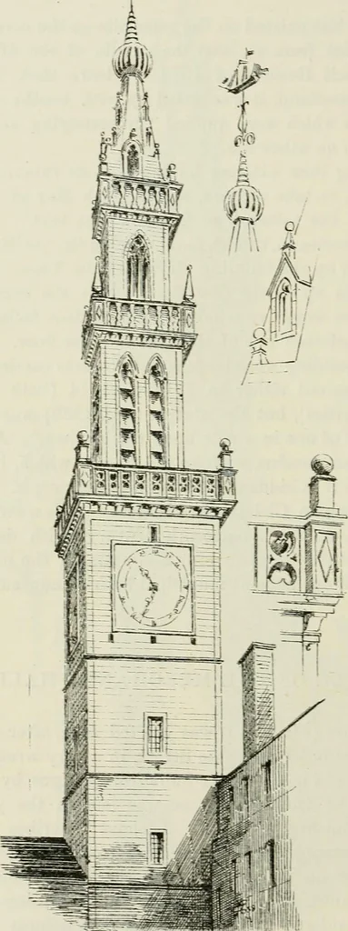 An illustration from The castellated and domestic architecture of Scotland, from the twelfth to the eighteenth century, 1887, leaf 137