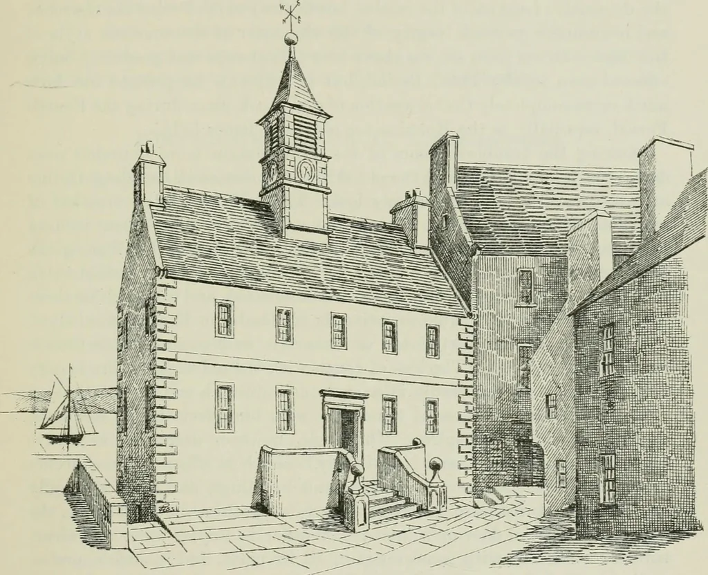 An illustration from The castellated and domestic architecture of Scotland, from the twelfth to the eighteenth century, 1887, leaf 144
